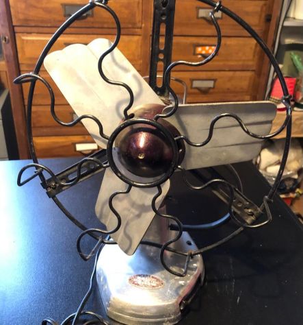 Ventilatore da tavolo Marelli del 1930 - Foto 2