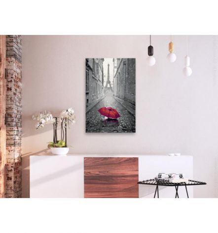 Quadro Fai Da Te 40x60 Cm. Strade Di Parigi ARREDALACASA Spedizione Gratis - Foto 2