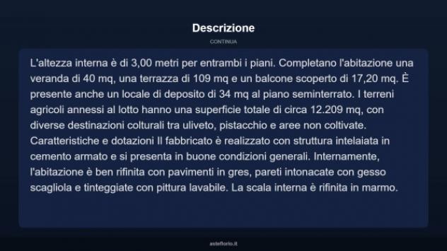Immobile in asta di 235 m² con più di 5 locali in vendita a Castrofilippo - Foto 5