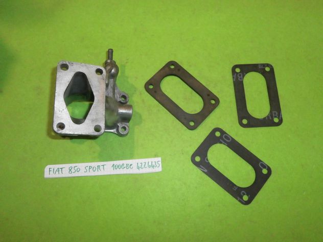 COLLETTORE CARBURATORE FIAT 850 SPORT SPIDER COUPE' 100GBC 4226435 - Foto 4