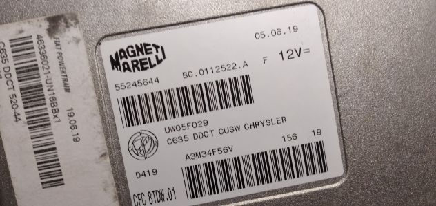 CENTRALINA CAMBIO CFC 8TDW.01 JEEP Renegade 55245644 -- 1600 Diesel - Foto 6