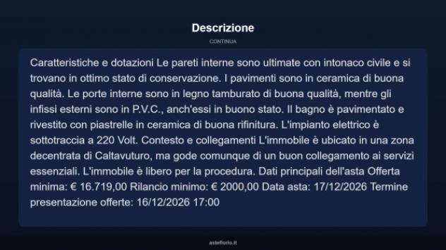 Immobile in asta di 95 m² in vendita a Caltavuturo - Foto 5