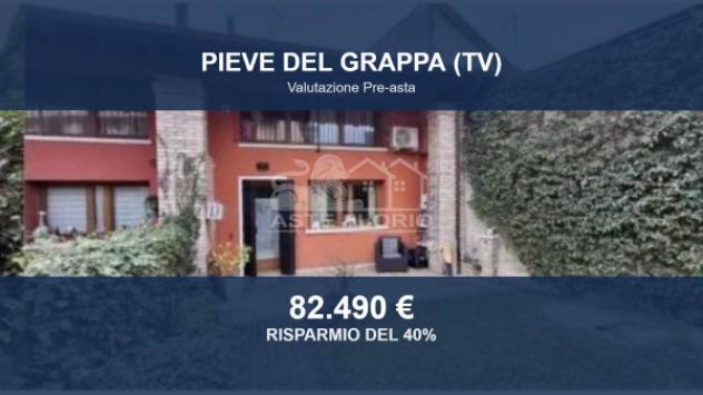 Immobile in asta di 93 m², box auto in vendita a Pieve del Grappa
