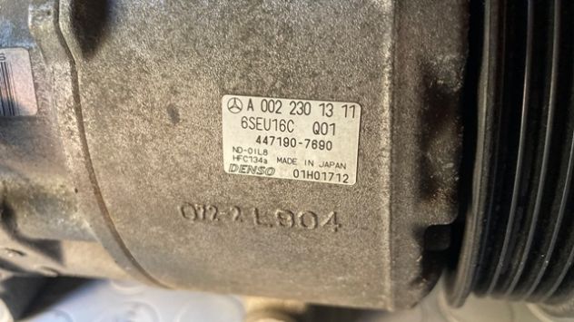 Compressore climatizzatore Mercedes Classe A150 W169 del 2007 (A0022301311) - Foto 5