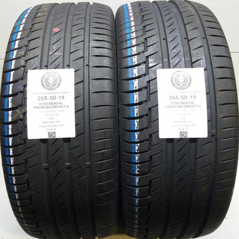 2 GOMME 265 50 19 CONTINENTAL A71905