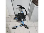 Deambulatore per Anziani Pieghevole, Con Seduta E 4 Ruote, Mobiclinic Trajano
