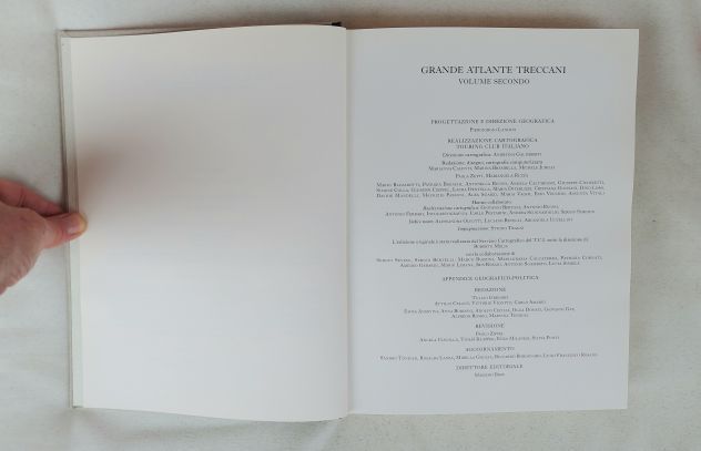 Grande atlante Treccani(Cartografia T.C.I.)Vol.I Cartografia Vol.II Appendice In - Foto 7