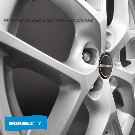 Cerchi lega 16 BORBET Y Silver Polo Ibiza Fabia - Foto 2