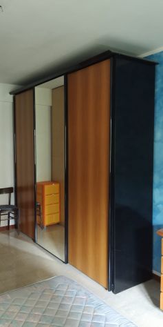 mobile camera da letto con specchio 270x250x70