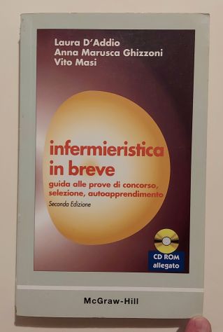 Infermieristica in breve+CD ROM di L.D'addio, Ghizzoni, Masi Ed.McGraw-Hill,2001 - Foto 2