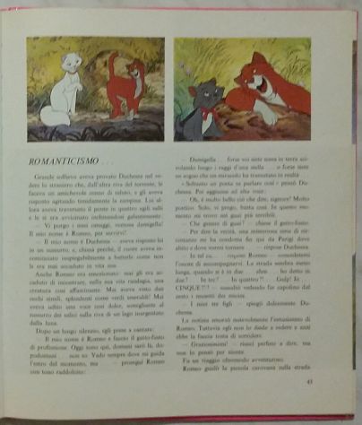 Gli Aristogatti di Walt Disney Ed.Arnoldo Mondadori,maggio 1973 ottime condizion - Foto 4