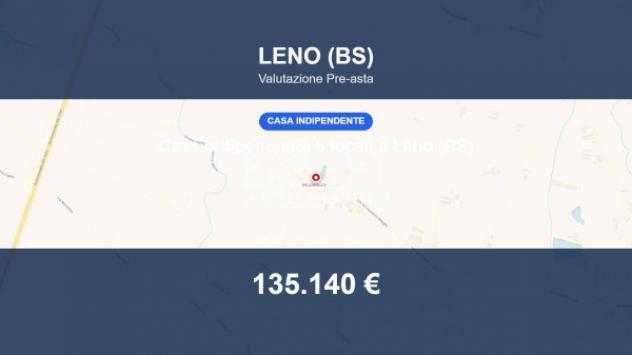 Immobile in asta di 194 m² con più di 5 locali e box auto in vendita a Leno