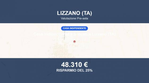 Immobile in asta di 211 m² con più di 5 locali e box auto in vendita a Lizzano