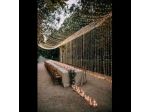 Noleggio ed Allestimento Filari di Luce Catenarie festoni tunnel archi luminosi