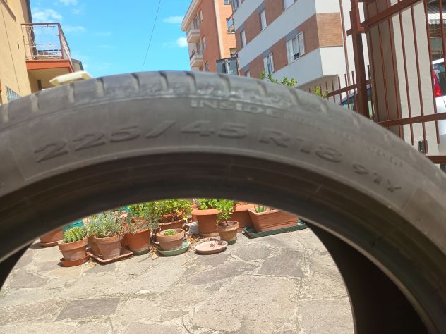 Pirelli P7 usato 5,3mm 225 45 R18 91Y - Foto 7