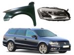 Vw Passat paraurti cofano parafango fanale kit airbag radiatore 2010-14
