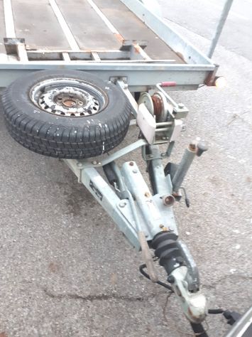 Rimorchio a pianale ribassato Thule ELLEBI F 042 TUP - Foto 4