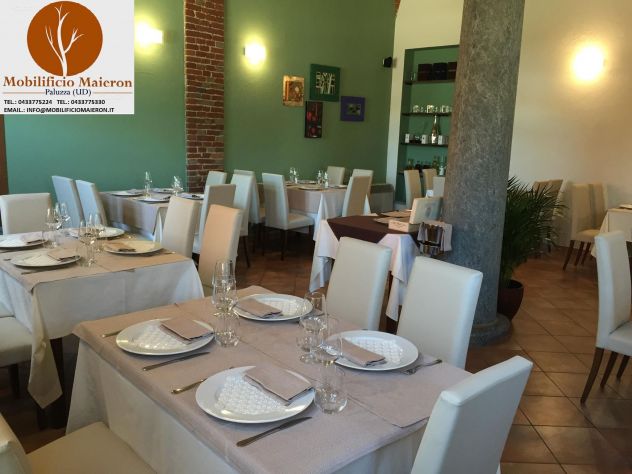 Set Roma Sedie E Tavoli Per Arredamento Bar Ristorante Pub Pizzerie - Foto 5