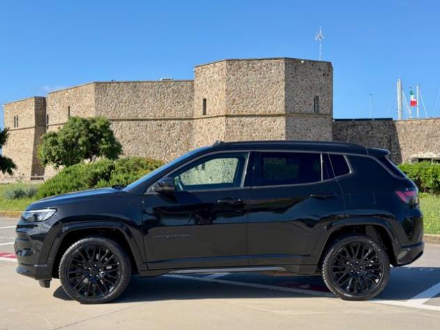 JEEP Compass 4XE S 240CV PHEV+TETTO APRIBILE TOTAL BLACK !!! rif. 24115093 - Foto 4