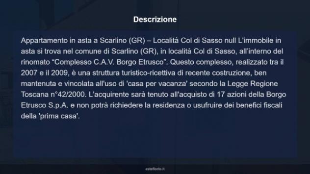 Immobile in asta di 44 m² in vendita a Scarlino - Foto 8