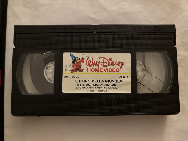 VHS/VIDEOCASSETTA IN OTTIME CONDIZIONI ORIGINALE”IL LIBRO DELLA GIUNGLA”1’ - Foto 8
