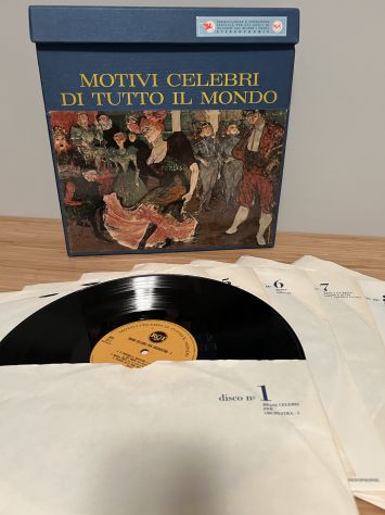 Motivi celebri di tutto il mondo-Cofanetto 10 LP - Foto 5