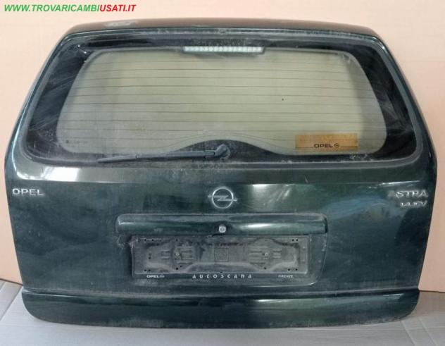 PORTELLO VERDE SCURO C/MOT.  Carrozzeria  Lamierati esterni  Portello  Portello post. OPEL - ASTRA F - 01-03-1998 - 01-02-2004