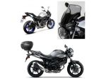 Suzuki Sv 650 A X scarico valigie laterali cupolino puntale kit frizione 2016>
