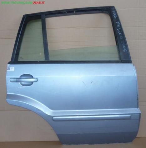 PORTA POST.D. AZZURRO MET  Carrozzeria  Lamierati esterni  Porte  Porta post. dx. FORD - FUSION - 01-09-2002 - 01-02-2006