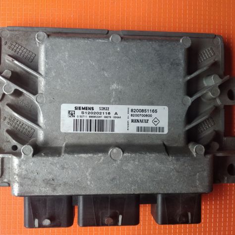 CENTRALINA MOTORE RENAULT CLIO 1.2 CONTINENTAL SIM32 S120202116A, S120202116 A,