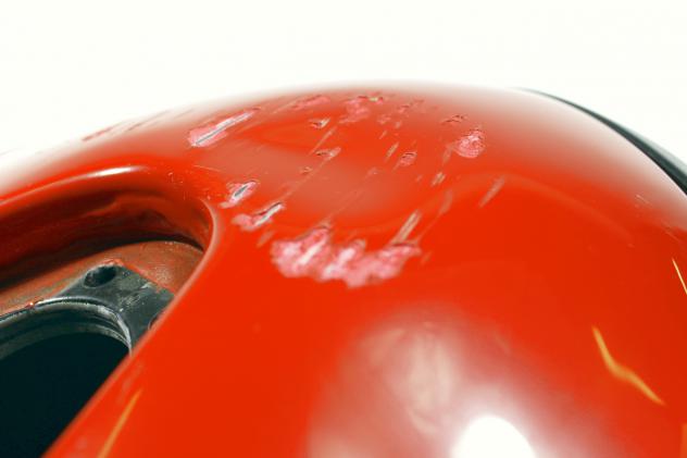 SERBATOIO CARBURANTE DUCATI 749 S 2003 - 2007 58610531AA FUEL TANK AMMACCATO CON GRAFFI - Foto 5