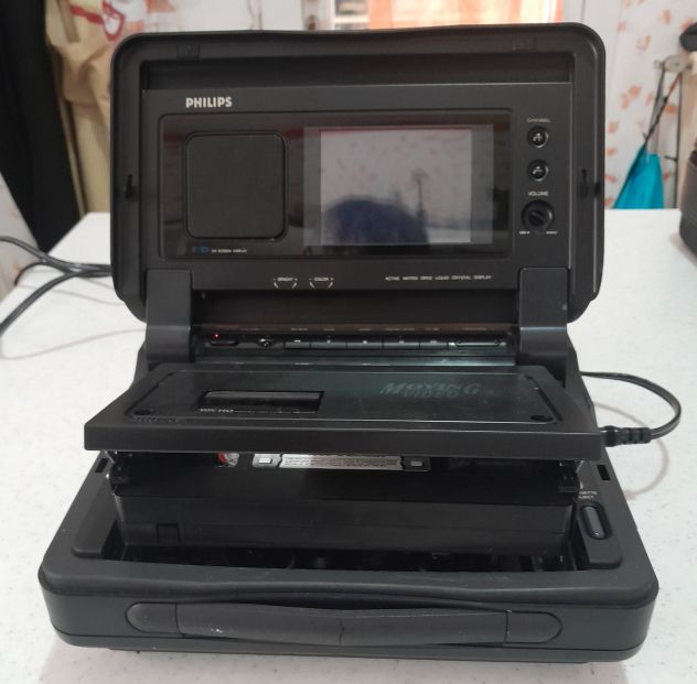 Videoregistratore lettore e registratore vhs portatile PHILIPS MOVING VIDEO PVR - Foto 5
