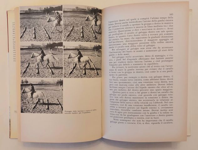 Andare a cavallo. Guida pratica per tutti di Luigi Gianoli Ed.Longanesi &amp; C.1974 - Foto 5