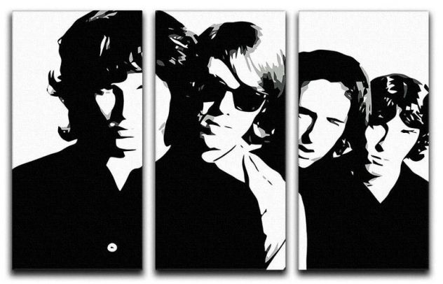 Quadro The Doors dipinto a mano pop art - Foto 2
