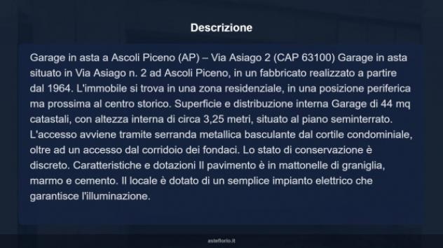 Immobile in asta di 44 m² in vendita a Ascoli Piceno - Foto 7