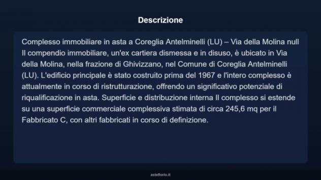 Immobile in asta di 245 m² in vendita a Coreglia Antelminelli - Foto 4