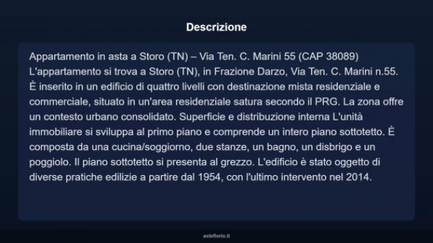 Immobile in asta di 80 m² in vendita a Storo - Foto 3