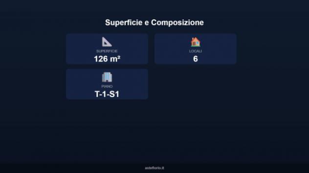 Immobile in asta di 126 m² con più di 5 locali in vendita a Taranto - Foto 2