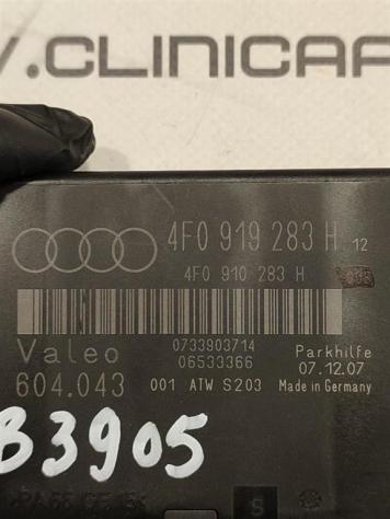 CENTRALINA SENSORI DI PARCHEGGIO AUDI A6 RS6 Avant Serie C6 (4F5) 4F0919283H 4F1919283A BUH (0411) - Foto 2