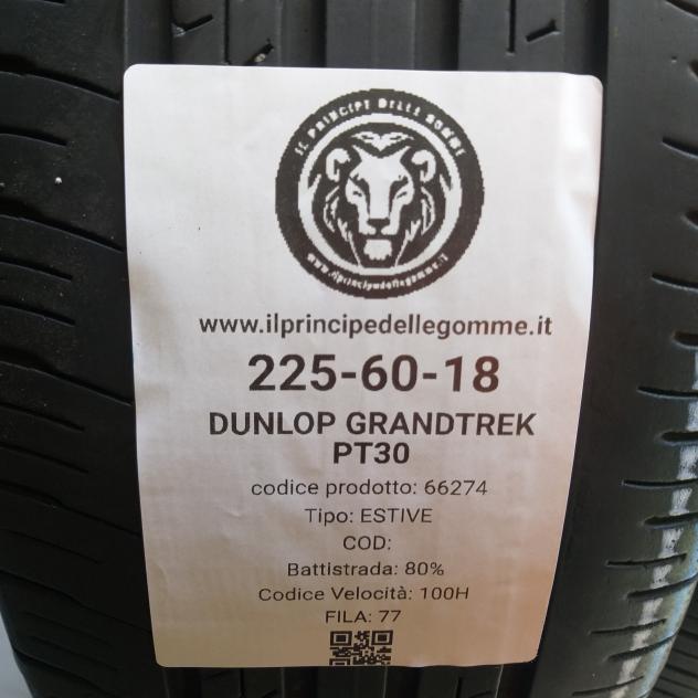 4 GOMME 225 60 18 DUNLOP A66274 - Foto 2