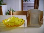 Completo cornice e vuotatasche nuovi mai usati