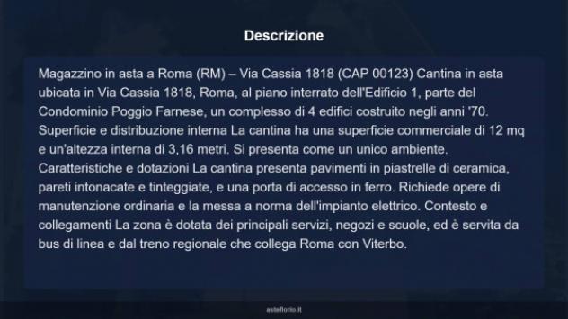 Immobile in asta di 12 m² in vendita a Roma - Foto 7