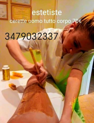 ESTETISTE Cerette UOMO tut Corpo 70è..VARI Massag,Tantra e BODY integrali .BG - Foto 4 Tel:3479032337
