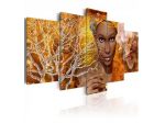 Quadro Ragazza Africana Cm.100x50 E 200x100 - ARREDALACASA