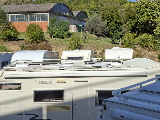 CAMPER MOBILVETTA DUCATO MANSARDATO 7 POSTI DOPPIA DINETTE LETTI CASTELLO CLIMATIZZATORE WEBASTO FOTOVOLTAICO CAMPEGGIO USATI GENERALI 1827 - Foto 5