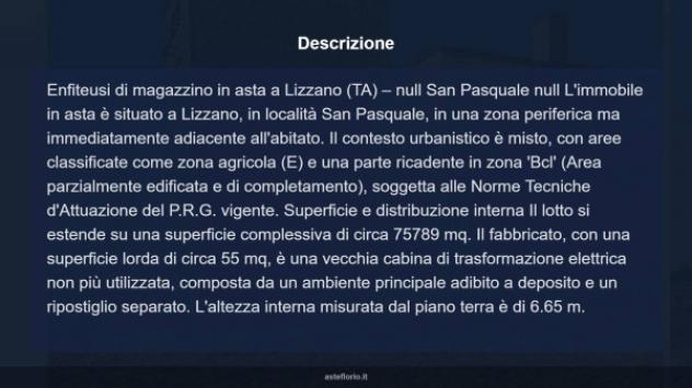 Immobile in asta di 55 m² in vendita a Lizzano - Foto 8