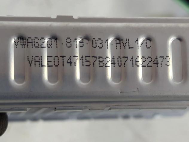 2Q1819031 TERMOSCAMBIATORE RISCALDAMENTO SKODA FABIA 1.0 B 70KW 5P (2024) RICAMBIO USATO - Foto 8