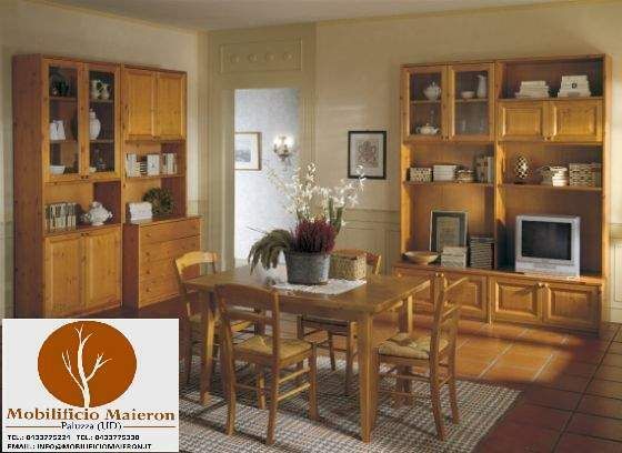 Arredamenti Rustici In Legno Country : Soggiorno in Legno cod 030 AFFARE