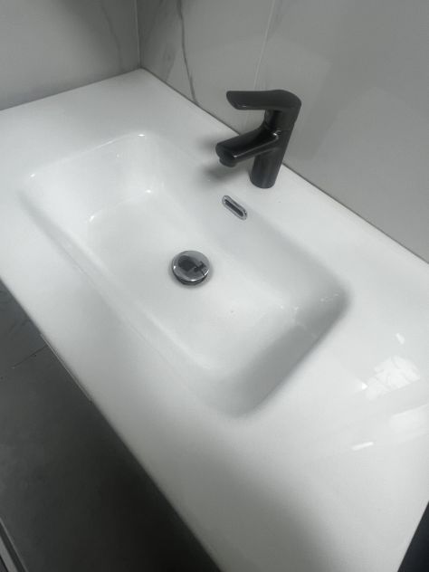 Set Arredo Bagno Sospeso Moderno - Foto 2