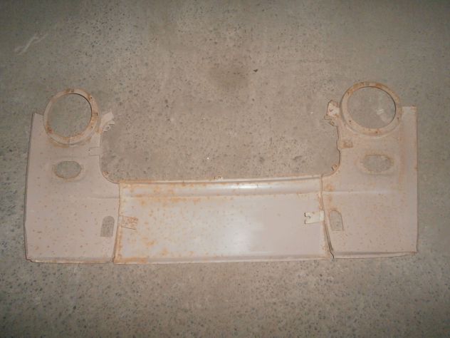 MASCHERINA CALANDRA RIVESTIMENTO ANTERIORE FIAT 1100d FRONT PANEL FIAT 1100d - Foto 2